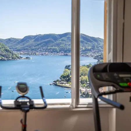 Elegante Casale Con Vista Lago Vicino A Черноббио